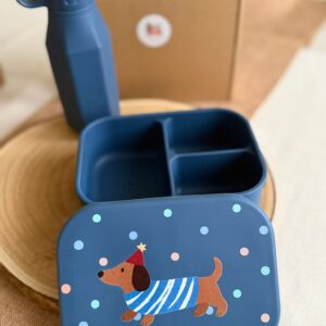 Pack silicona botella + tupper