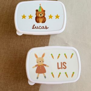 Tupper blanco personalizable